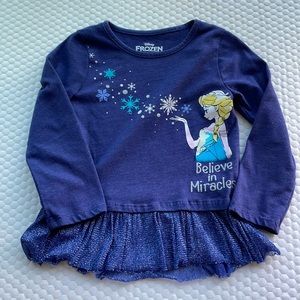 Disney Frozen Long-sleeve shirt Size 4T